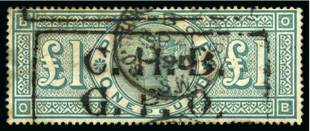 Stamp of Great Britain » Collections 1840-1935, Mostly used collection in a Windsor album