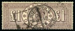 1883-1902, Group of used high values incl. 1883-84