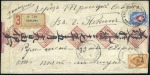 KULDJA: 1901 Native cover sent registered via Troi