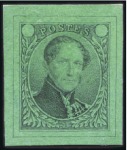 Stamp of Belgium » Belgique. 1849 Médaillons (filigrane encadré) - La Genèse - Essais Essai de Delpierre d'un type non-agréé, huit exemp