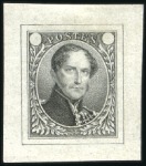 Stamp of Belgium » Belgique. 1849 Médaillons (filigrane encadré) - La Genèse - Essais Essais de Delpierre d'un type non-agréé, cinq exem