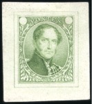 Stamp of Belgium » Belgique. 1849 Médaillons (filigrane encadré) - La Genèse - Essais Essais de Delpierre d'un type non-agréé, cinq exem