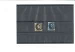Stamp of Belgium » Belgique. 1849 Médaillons (filigrane encadré) - Oblitérations NINOVE 88: 10c brun et 20c Bleu isolés, grandes ma