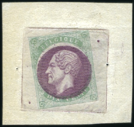 Stamp of Belgium » Belgique. Léopold 1er - Nouveau Type - La Genèse Période de La Commission, Proposition de J. Wiener