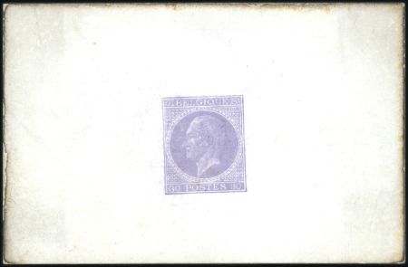 Stamp of Belgium » Belgique. Léopold 1er - Nouveau Type - La Genèse Proposition De La Rue, non adoptées, Deuxième prop