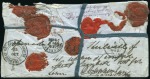 Stamp of Belgium » Belgique. Histoire Postale 1859 (5.8) Enveloppe non-affranchie de Bruxelles p