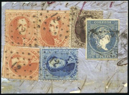Stamp of Belgium » Belgique. 1863 Médaillons dentelés 12 1/2 : 13 1/2 Série complète ainsi que deux 40c supplémentaires 
