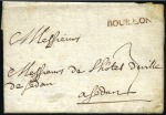 Stamp of Belgium » Belgique. Histoire Postale BOUILLON: Trois lettres avec différents cachets de