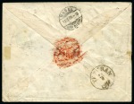 1908 (Mar 6) 1Kr Postal stationary cover from Zeig