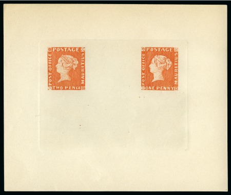 1847 Post Office 1d and 2d, the 1912 reprints take