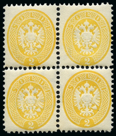 Stamp of Italian States » Lombardy Venetia ITALY AUSTRIA LOMBARDY VENETIA 