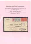 1896-1976, Collection of 15 covers written up on pages