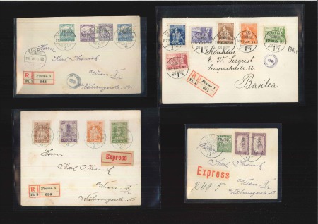1918-19 Group of 14 covers, of which 12 registered