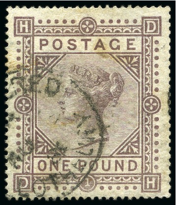 Stamp of Great Britain » Collections 1840-1901, Mint & used collection in 2 stockbooks with many rare stamps