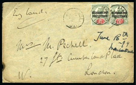 MACLOUTSI: Collection written up on 8 album pages from QV period with 39 stamps and 3 covers