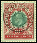 1857-1908, Attractive chiefly used collection of Scott