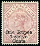 1857-1935, Valuable chiefly used collection on two