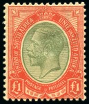 1853-1937, Mint & used collection of South Africa and