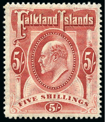 1891-1937, Small selection of Falkland Islands on two