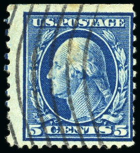 Stamp of United States » 1913-17 Washington Franklin Issue POST-CLASSIC PERIOD MAJOR USA RARITY1914 COMPOUND PERFORATION