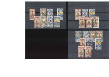 RUSSIA 3k to 10k - selection of the different perforations