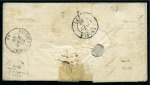 Stamp of France 1849 1F VERMILLON VIF, bien margé avec petit bdf,