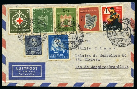 Stamp of Germany » Germany Collections and Large Lots GERMANY 1943-1956 Cover lot