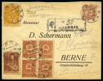 1919-21, Specialised collection in two albums, of the