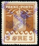 Stamp of Greenland 1905-79, Specialised mint and used collection housed in two stockbooks