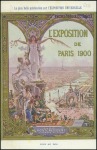 1900 Paris Exposition group of 37 postcards with v