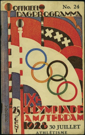 1928 Amsterdam: Official Programme No.24 July 30, 