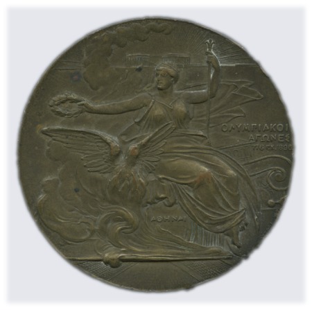 Stamp of Olympics » 1896 Athens 1896 Athens participation medal for Athletes, 50mm