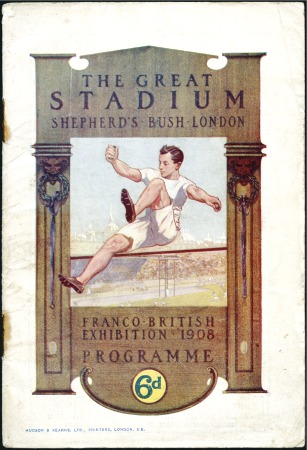 Stamp of Great Britain Official Daily Programme of the third day (15th Ju