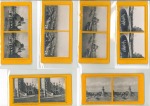 Collection of 70 stereoscopic slides of the Paris 