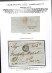 1850-67, Attractive group of 10 covers neatly moun