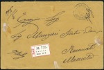 Stamp of Russia » Russia Post in China PEKING: 1903 Cover to Italy franked on the reverse