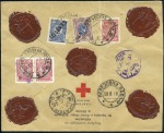 TIENTSIN: 1918 Prisoner of War printed envelope se