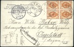 Stamp of Russia » Russia Post in China PEKING: 1906 Picture postcard to Germany with ordi