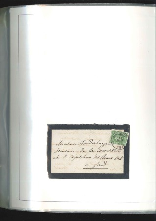 Stamp of Belgium » Belgique. 1869-83 Nouveaux types et nouvelles valeurs - Émission 10c vert, quelques lettres