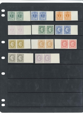 Stamp of Belgium » Belgique. 1869-83 Nouveaux types et nouvelles valeurs - La Genèse Réimpression de 1945 dite de "Einsenhower", du 1c 