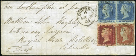 1859 (Mar 3) Envelope from London to the Royal Hor