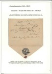 1848 10k Envelope, deep black imprint of the first
