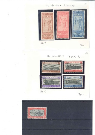 Stamp of Egypt 1866-1952, Neat mint & used collection on pages, n