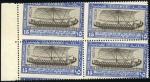 Stamp of Egypt 1926 Navigation Congress set of three in left marg