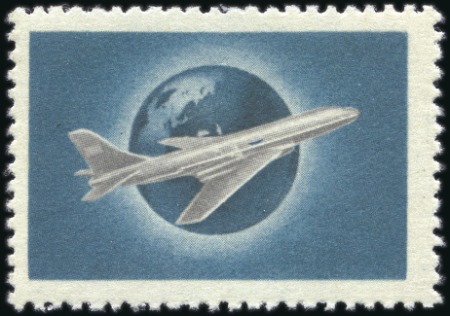 Stamp of Russia » Soviet Union 1958 Airplanes Tupolev-104 showing famous ORENBURG