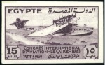 1933 Aviation Congress set of five imperf. with "C