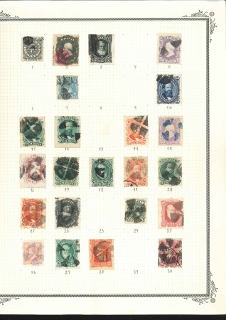 Stamp of Brazil 1866-1890 Fancy Cancels: An extensive specialised 