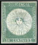 Stamp of Uruguay 1856 Mail Couch Issues - The Suns: Selection of un