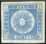 Stamp of Uruguay 1858 Mail Couch Issues - The Suns: Selection of un