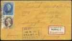 1873-1939, 100+ covers incl. useful material, reg'